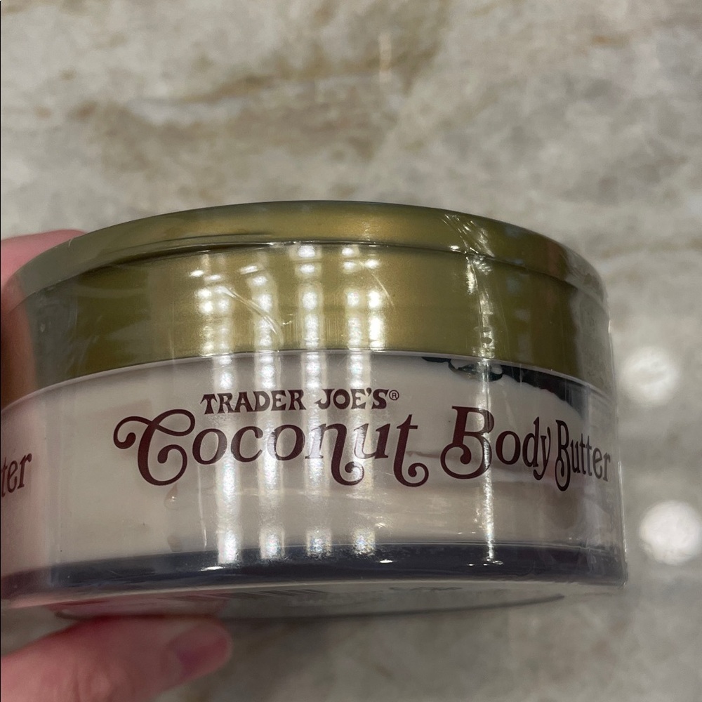BRAND NEW TRADER JOES COCONUT BODY BUTTER! - Picture 2 of 3